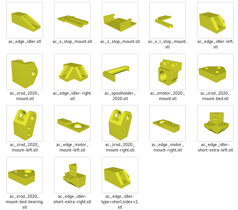 3d Printer Ashtar C Xyz Dims