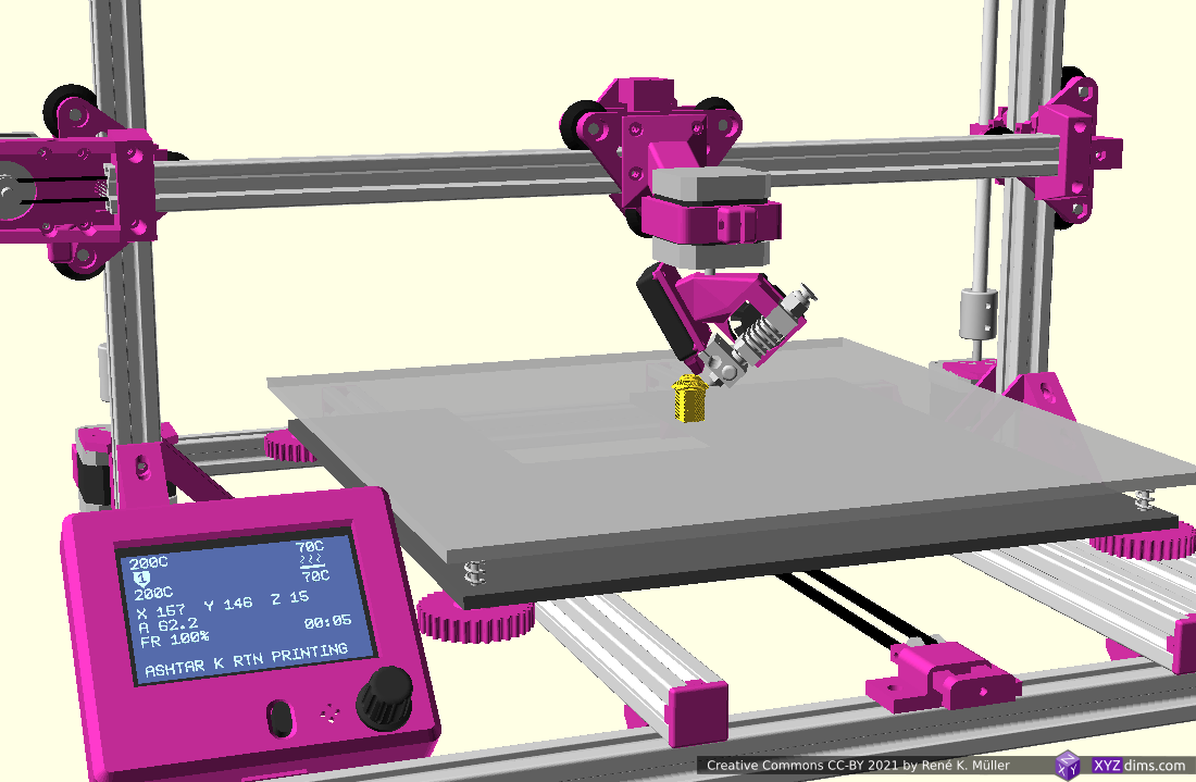 eeuw Ontwaken Matroos 3D Printing: Multi-Axis Printing & Overhangs | XYZ dims *