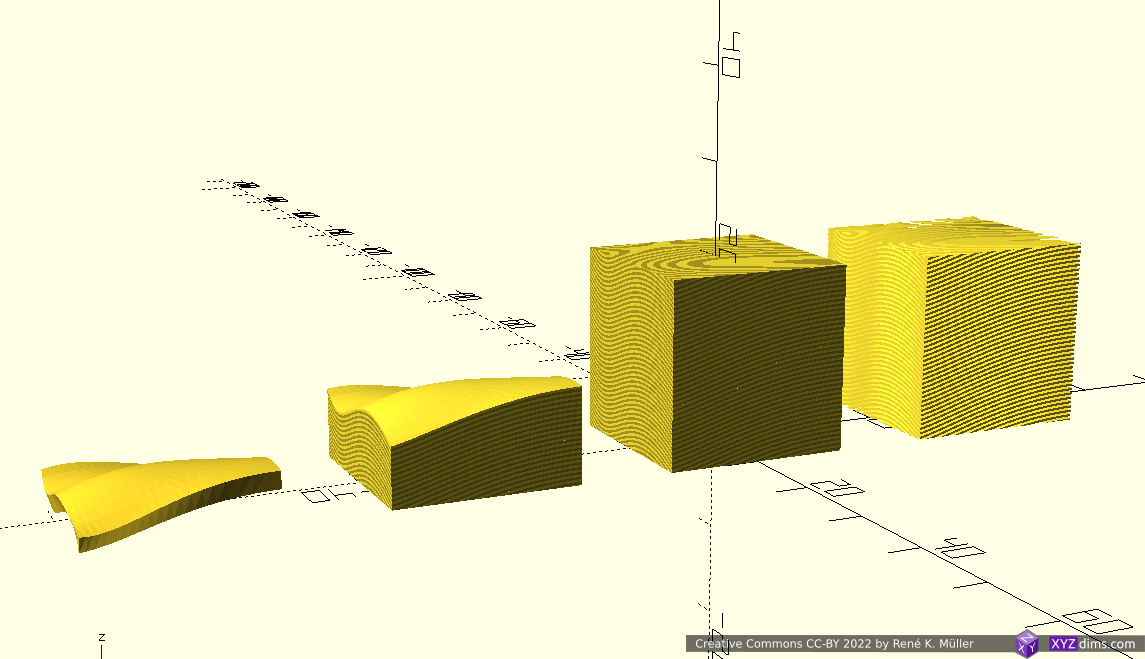 adhesion - FDM printer first layer infill swell upward - 3D